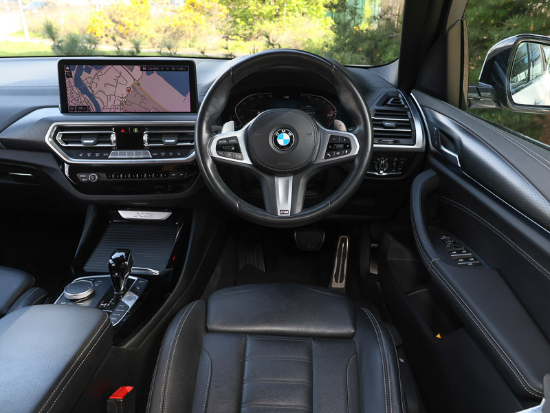 BMW X3 Xdrive20d Mht M Sport Step VX22OFT White #5