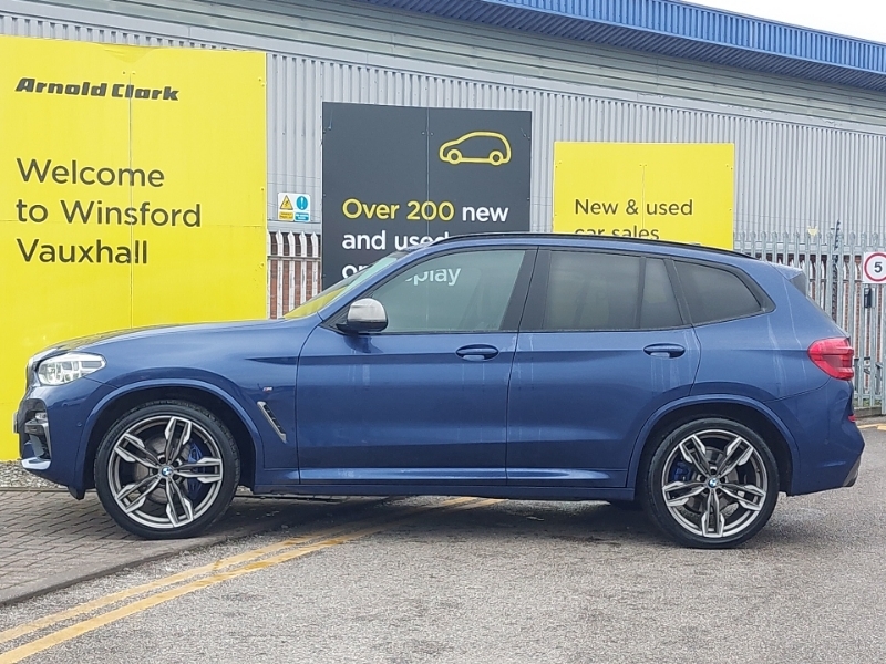 BMW X3 Xdrive M40d Step NV19ULG Blue #4