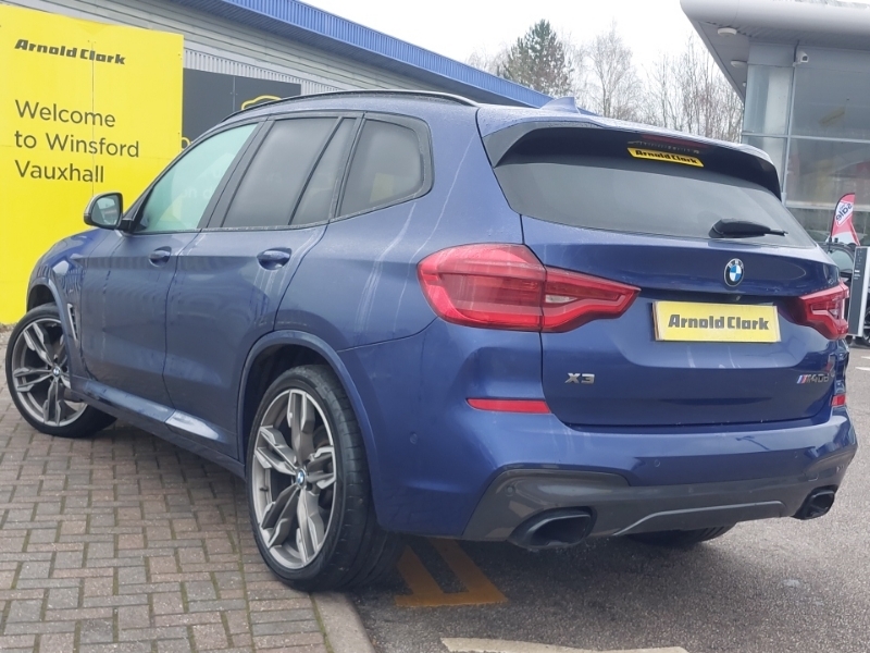 BMW X3 Xdrive M40d Step NV19ULG Blue #2