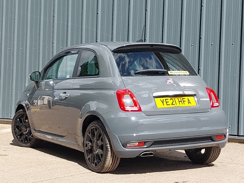 Fiat 500 1.0 Mild Hybrid Rock Star YE21HFA Grey #2
