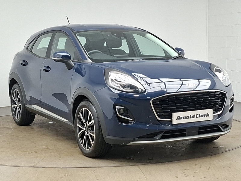 Ford Puma 1.0 Ecoboost Hybrid Mhev 155 Titanium Blue