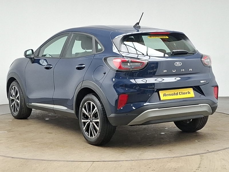 Ford Puma 1.0 Ecoboost Hybrid Mhev 155 Titanium SF72UAW Blue #2