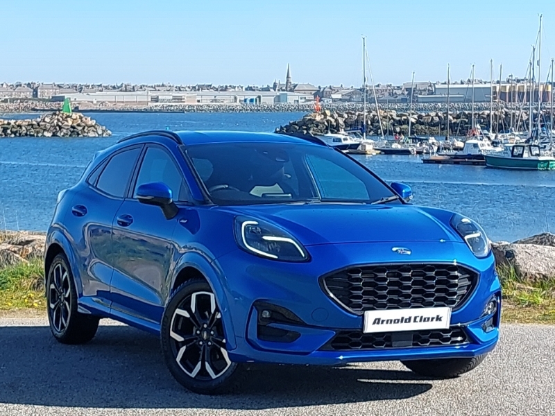 Ford Puma 1.0 Ecoboost Hybrid Mhev 155 St-line X Blue