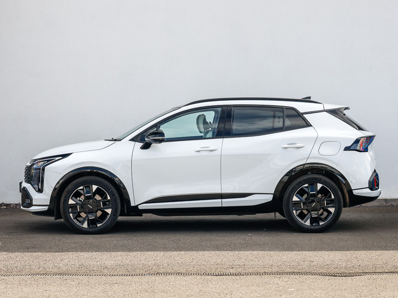 Kia Sportage 1.6T Gdi Hev Gt-line S RO75CZP White #4