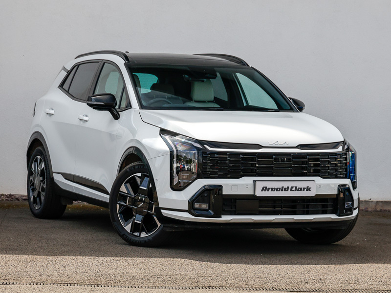 Kia Sportage 1.6T Gdi Hev Gt-line S White