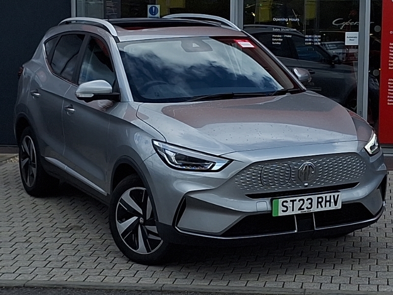MG ZS 115Kw Trophy Ev Long Range 73Kwh Silver