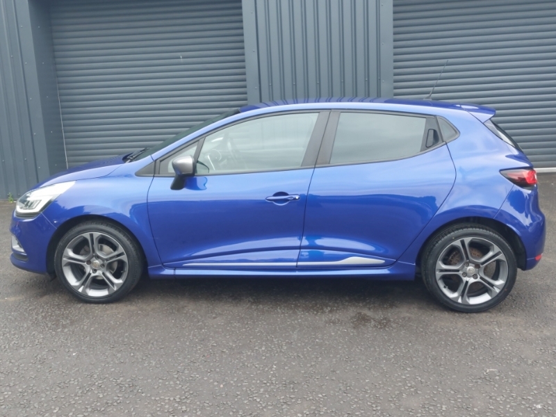 Renault Clio 0.9 Tce 90 Gt Line BJ69JWW Blue #4