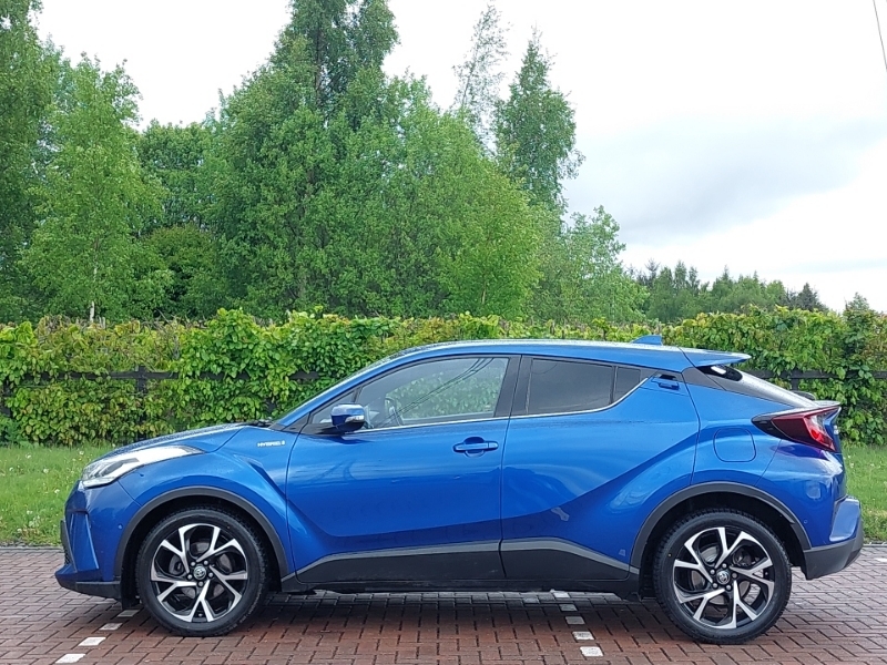 Toyota C-Hr 1.8 Hybrid Design Cvt BG21PDU Blue #4