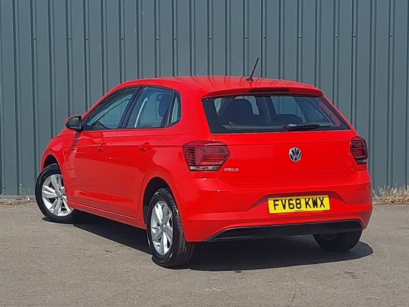Volkswagen Polo 1.0 Tsi 95 Se FV68KWX Red #2