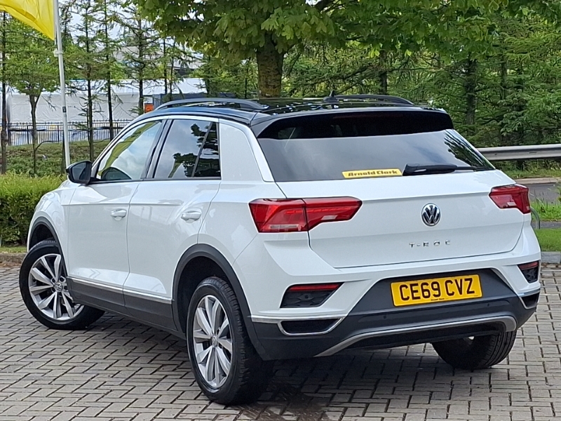 Volkswagen T-Roc 1.0 Tsi Design CE69CVZ White #2