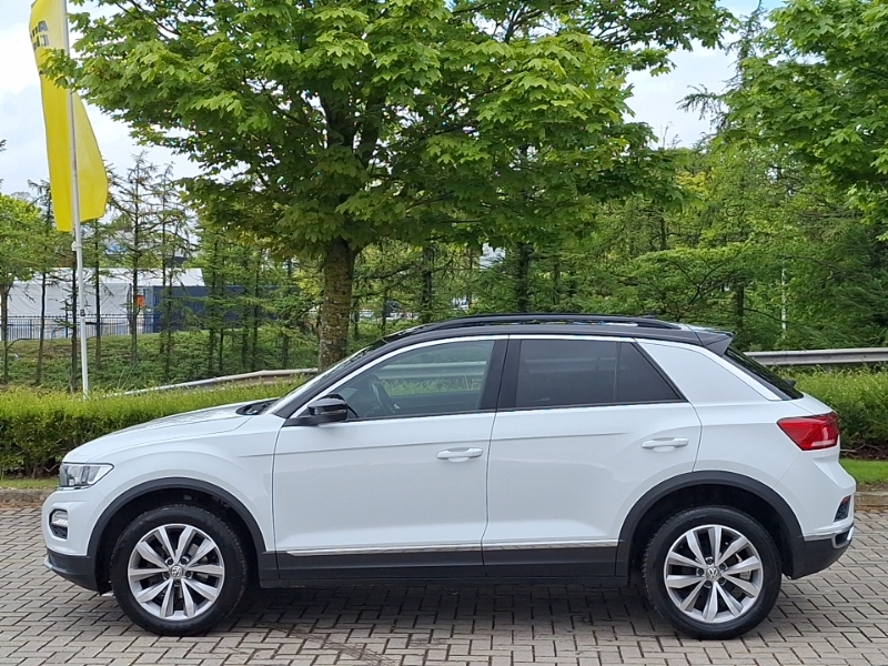 Volkswagen T-Roc 1.0 Tsi Design CE69CVZ White #4