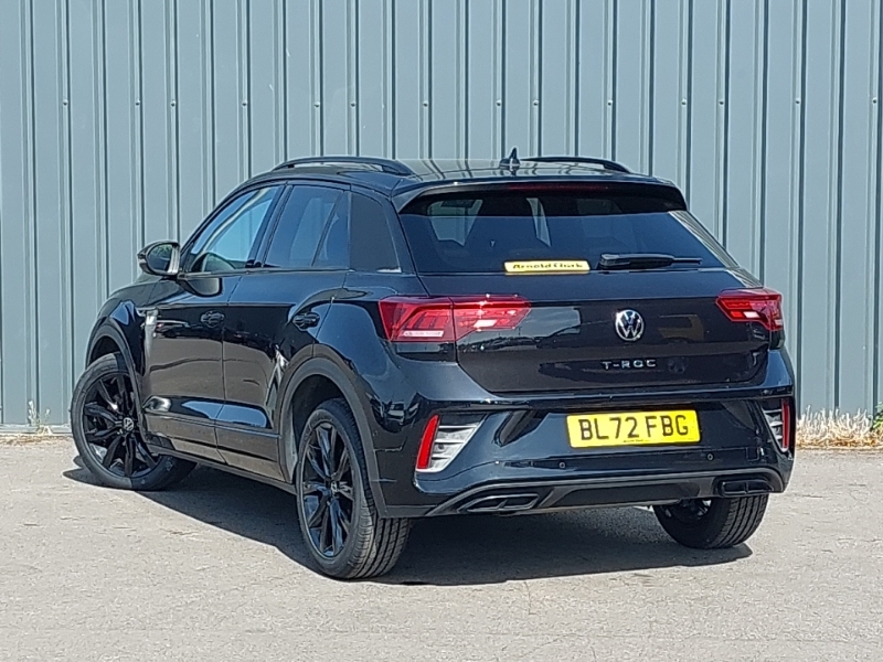 Volkswagen T-Roc 1.5 Tsi R-line Dsg BL72FBG Black #2