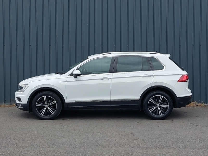 Volkswagen Tiguan 2.0 Tdi 150 Se Nav EO67EPJ White #4
