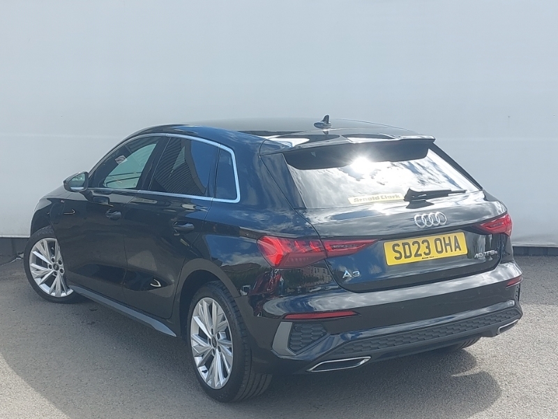 Audi A3 40 Tfsi E S Line S Tronic SD23OHA Black #2