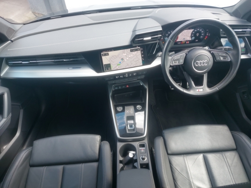 Audi A3 40 Tfsi E S Line S Tronic SD23OHA Black #3