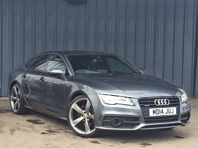 Audi A7 3.0 Tdi Quattro Black Ed S Tronic 5 Seat Grey