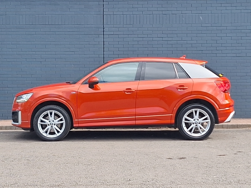 Audi Q2 1.4 Tfsi S Line DS17OBW Orange #4