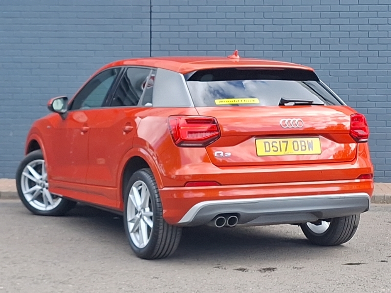 Audi Q2 1.4 Tfsi S Line DS17OBW Orange #2