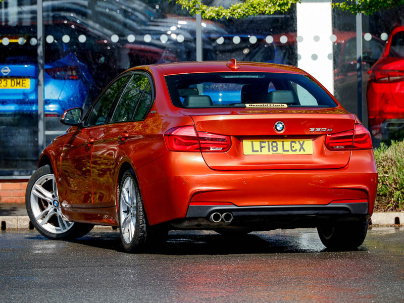 BMW 3 Series 330E M Sport Step LF18LCX Orange #2