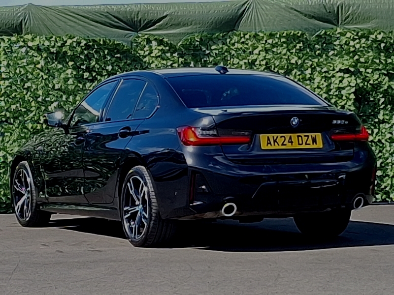 BMW 3 Series 330E M Sport Step AK24DZW Black #2