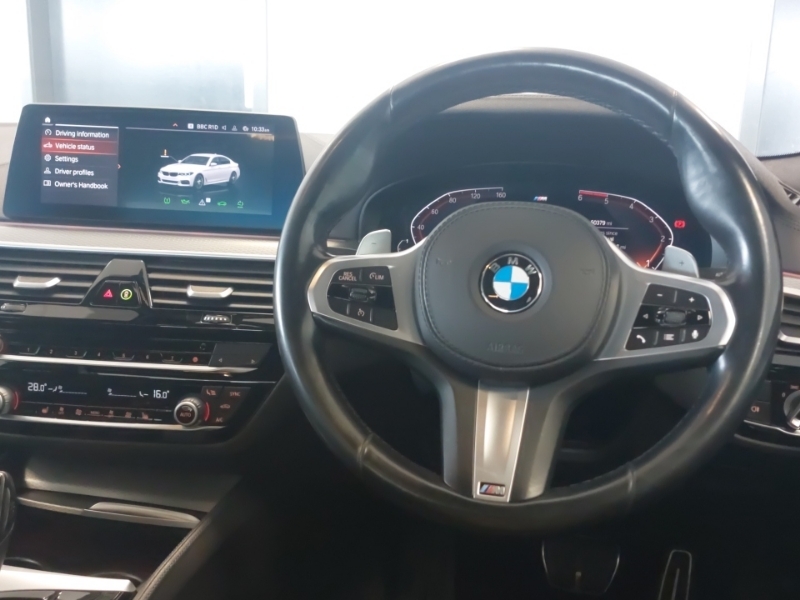 BMW 5 Series 520D Mht M Sport DV20CVP White #5