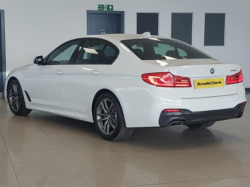 BMW 5 Series 520D Mht M Sport DV20CVP White #2