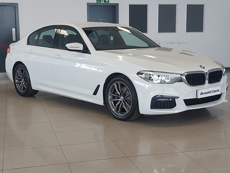 BMW 5 Series 520D Mht M Sport White