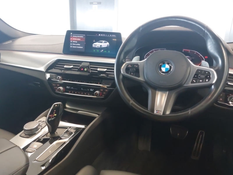 BMW 5 Series 520D Mht M Sport DV20CVP White #4