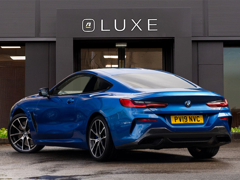 BMW 8 Series 840D Xdrive PV19NVC Blue #2