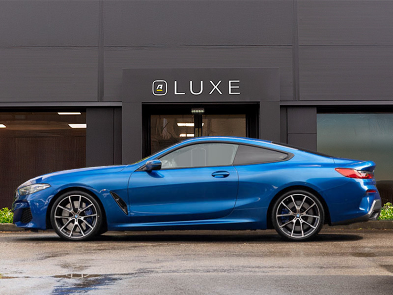 BMW 8 Series 840D Xdrive PV19NVC Blue #4