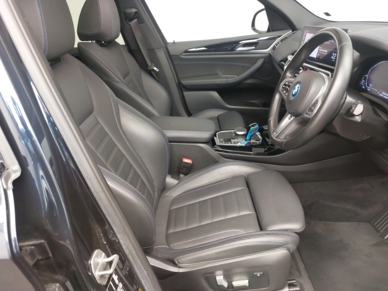 BMW iX3 210Kw M Sport 80Kwh Black #6