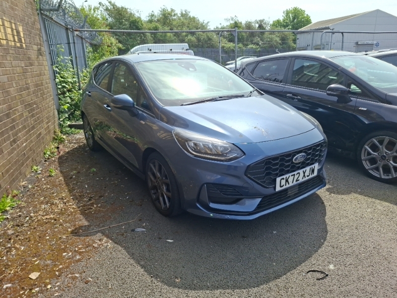 Ford Fiesta 1.0 Ecoboost St-line Blue