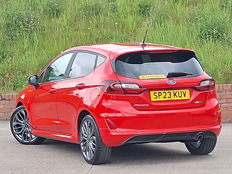 Ford Fiesta 1.0 Ecoboost Hybrid Mhev 125 St-line X SP23KUV Red #2