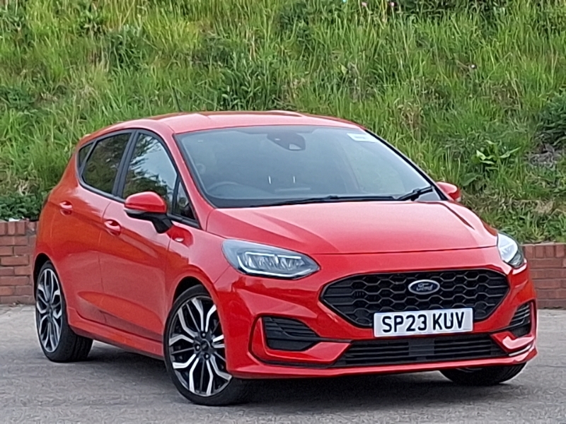 Ford Fiesta 1.0 Ecoboost Hybrid Mhev 125 St-line X Red