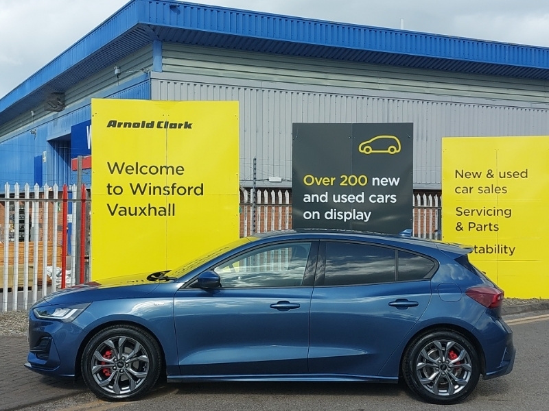 Ford Focus 1.0 Ecoboost Hybrid Mhev St-line DN24PVX Blue #4