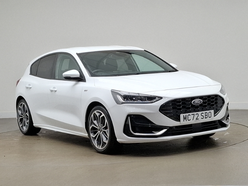 Ford Focus 1.0 Ecoboost Hybrid Mhev 155 St-line Vignale White