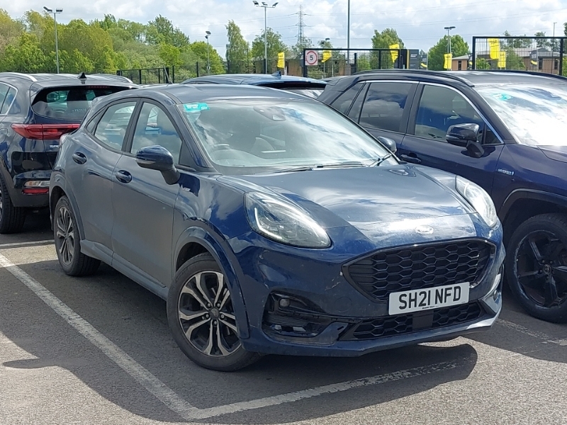 Ford Puma 1.0 Ecoboost Hybrid Mhev St-line Blue