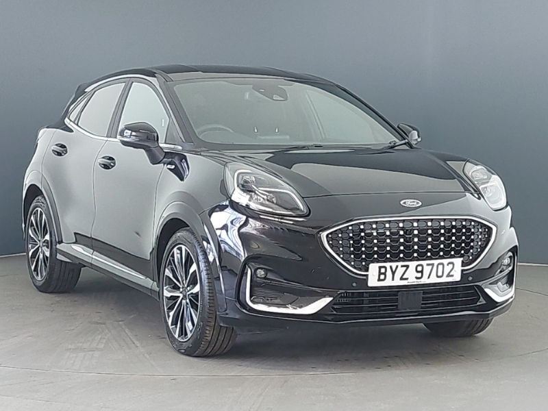 Ford Puma 1.0 Ecoboost Hybrid Mhev 155 St-line Vignale Black