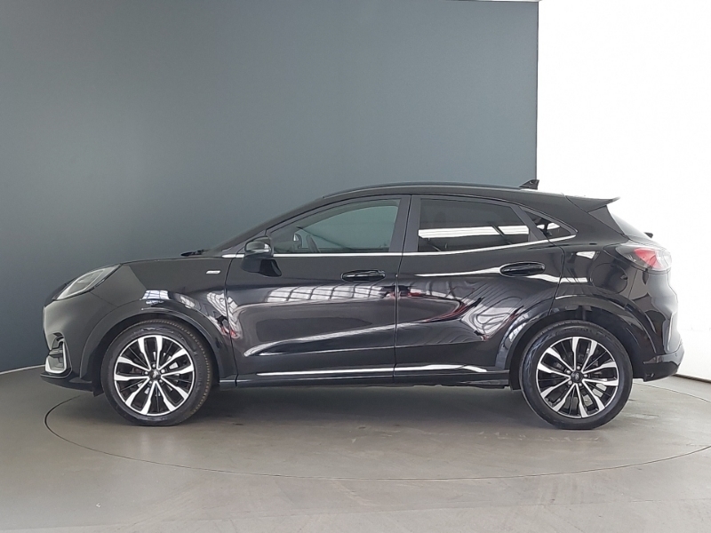 Ford Puma 1.0 Ecoboost Hybrid Mhev 155 St-line Vignale BYZ9702 Black #4