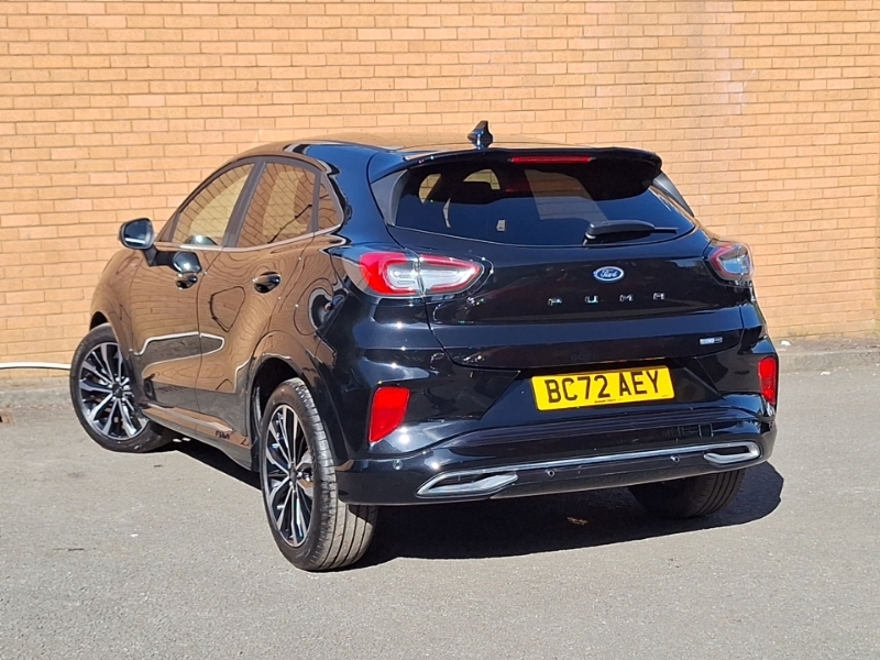 Ford Puma 1.0 Ecoboost Hybr Mhev 155 St-line Vignale Dct BC72AEY Black #2
