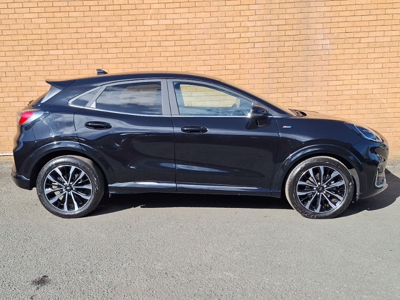 Ford Puma 1.0 Ecoboost Hybr Mhev 155 St-line Vignale Dct BC72AEY Black #4