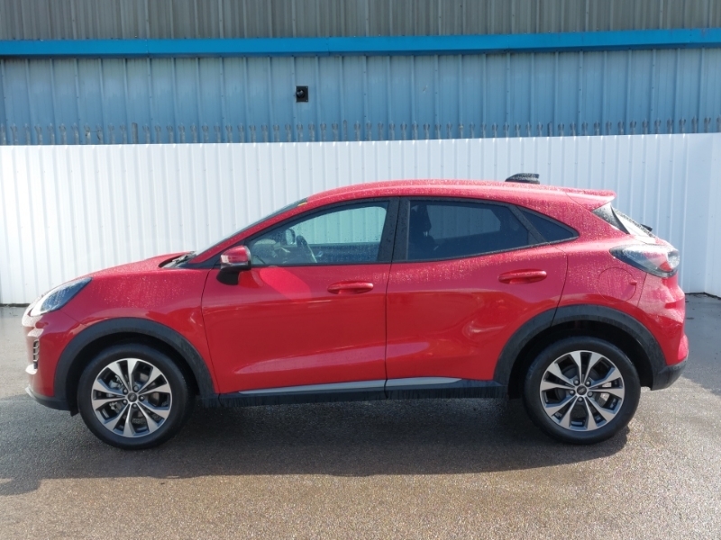 Ford Puma 1.0 Ecoboost Hybrid Mhev Titanium Dct JMZ3026 Red #4