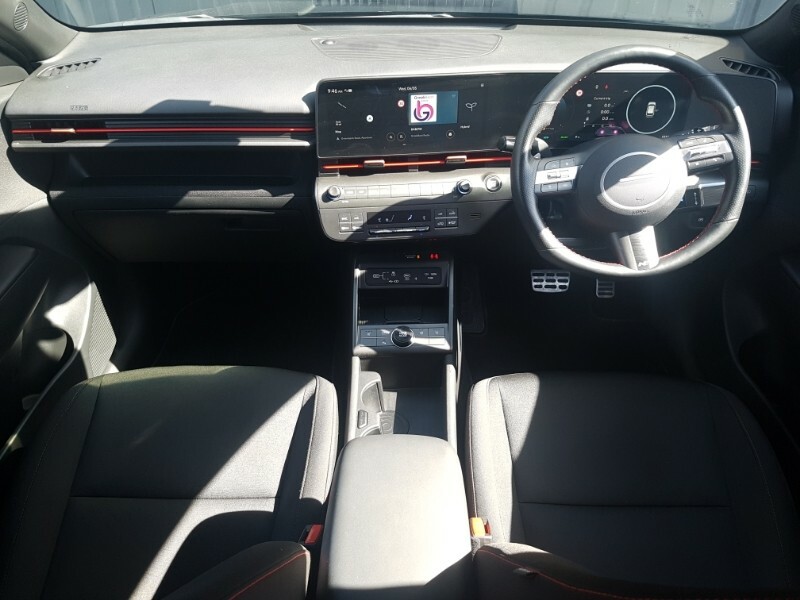 Hyundai Kona 1.6 Hybrid 129 N Line Dct EJ25LZD Black #3