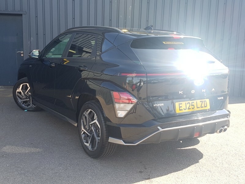 Hyundai Kona 1.6 Hybrid 129 N Line Dct EJ25LZD Black #2
