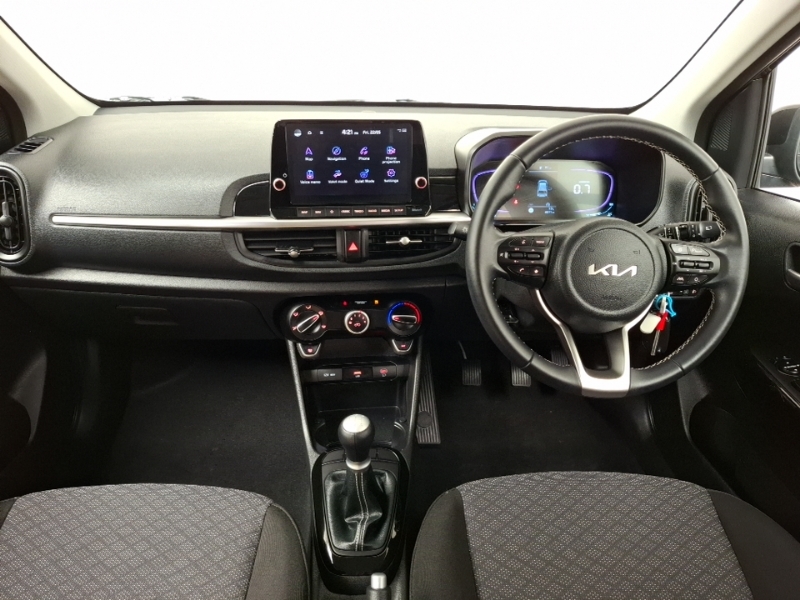 Kia Picanto 1.0 Pure SD75WDJ Black #3