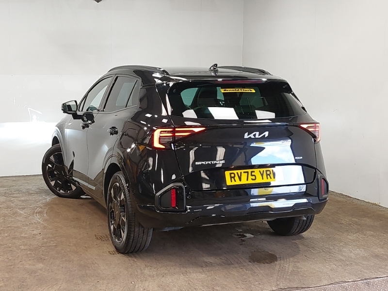 Kia Sportage 1.6T Gdi Hev Gt-line S RV75YRW Black #2