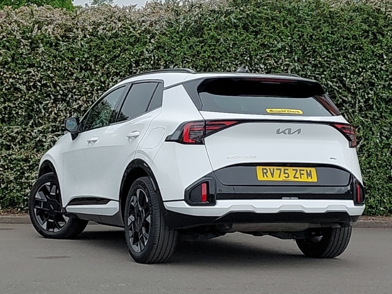 Kia Sportage 1.6T Gdi Hev Gt-line S RV75ZFM White #2