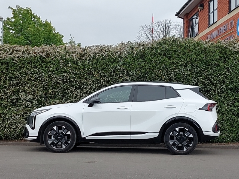 Kia Sportage 1.6T Gdi Hev Gt-line S RV75ZFM White #4