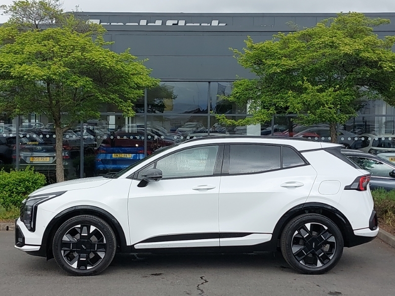 Kia Sportage 1.6T Gdi Hev Gt-line S RV75ZGA White #4