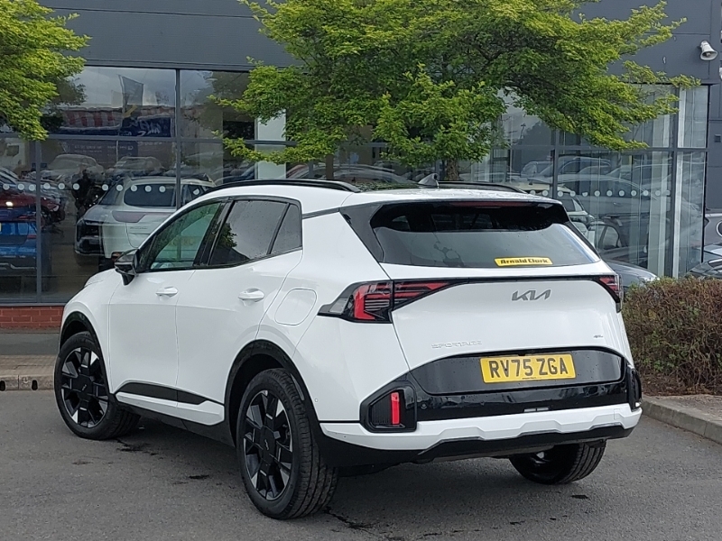 Kia Sportage 1.6T Gdi Hev Gt-line S RV75ZGA White #2